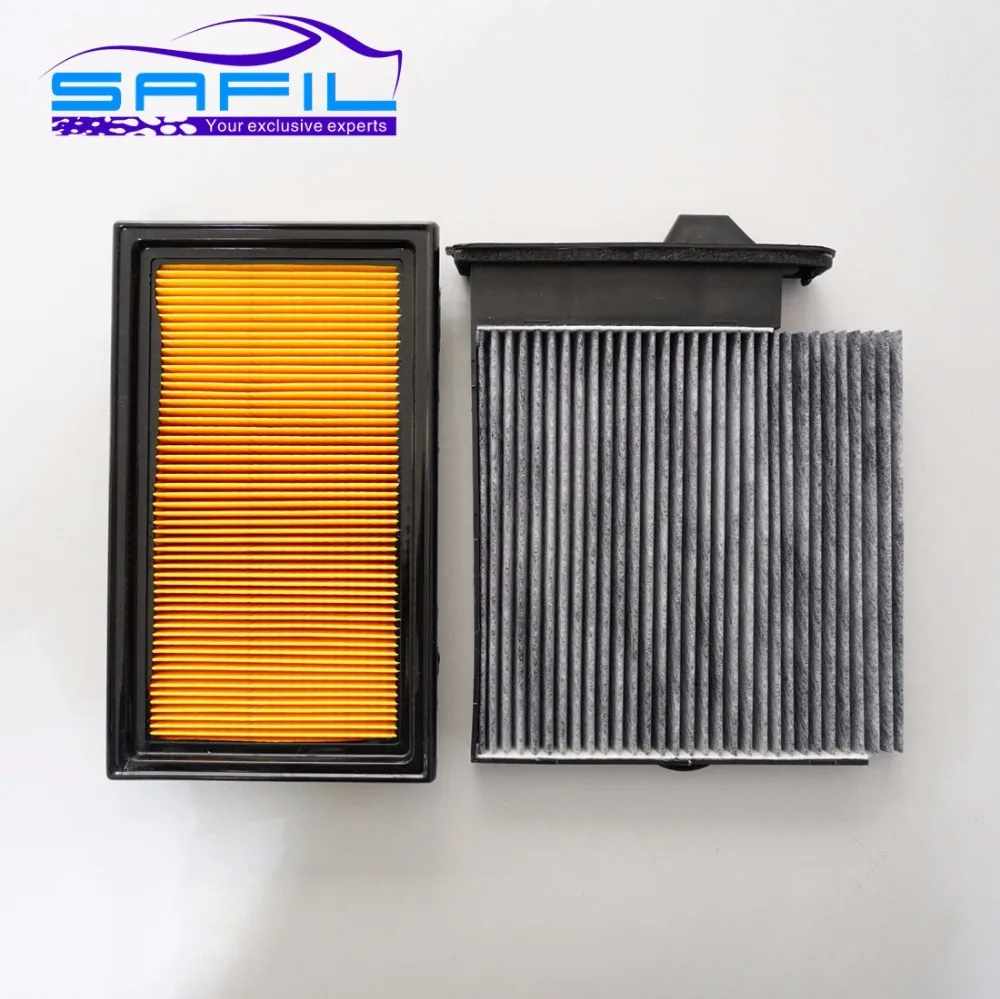auto filters For Nissan Tiida 2008 Air Filter + Cabin Filter oem 16546