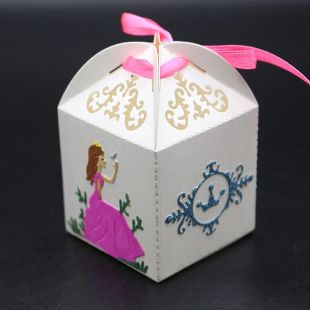 Gift Bag Box Christmas Dies Metal Cutting Dies new 2018 Stamp dies scrapbooking New Arrivals