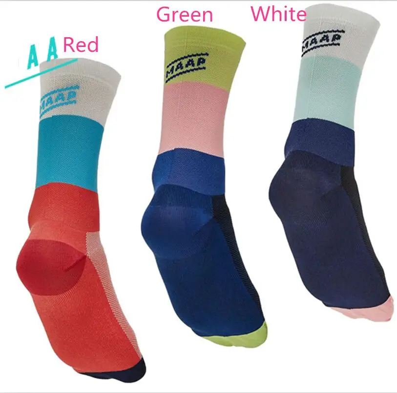 

Unisex Cycling Socks Sports Breathable Calf Perspiration Calf One Size Men Women Socks