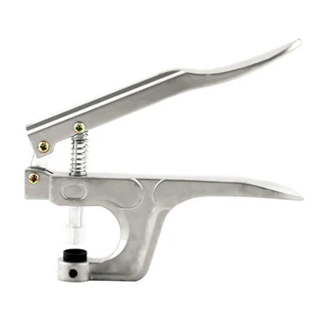 

Aluminum Alloy Hand Press Plier with 150pcs Plastic Snap Fastener for Home LO88