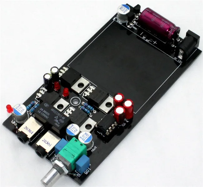 E11 portable headphone amplifier board Class A MJE15032 + MJE15033