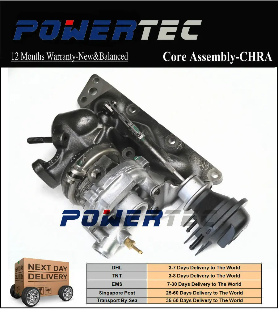 Турбонагнетатель GT1238 727211 полный turbo 727211-5001 S 727211-0001 A1600960999 012473V001000000 для Smart Fortwo 0,7 45 кВт 61Hp