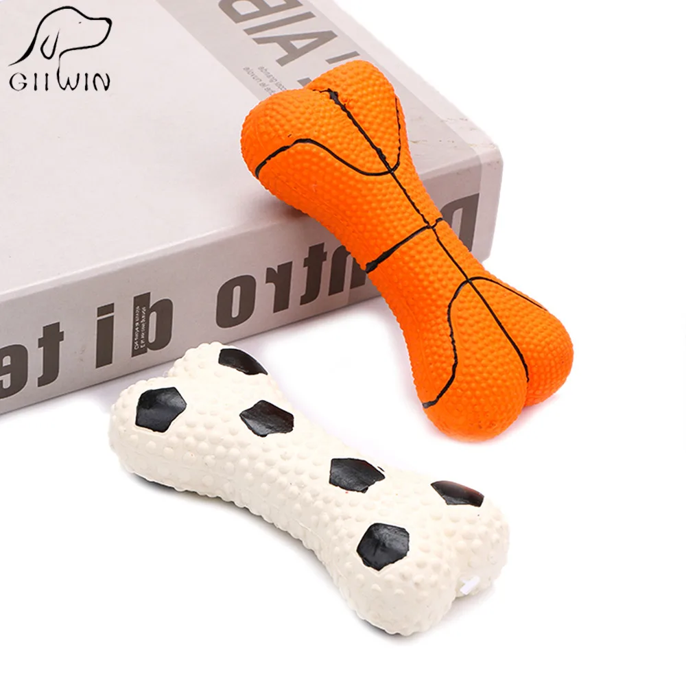 Toy For Pets Dogs Cats Toys Solid Safe Rubber Chew Toy Soccer