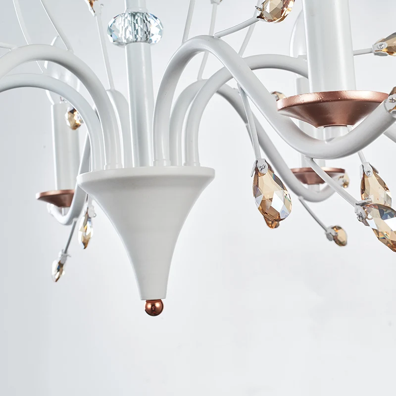 Потолочная люстра из кованого железа для ресторана гостиной|vintage chandelier|vintage style