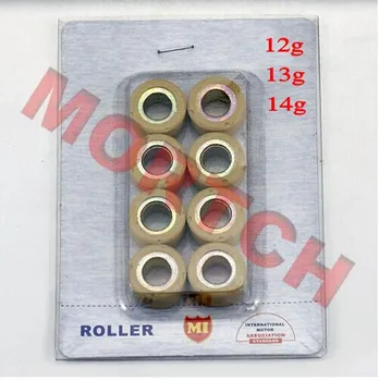 

20x12 Clutch Variator Rollers VOG YP250 Majesty APRILIA MBK MALAGUTI Jonway Linhai Scooter ATV Quad Go Kart Buggy(Free Shipping)