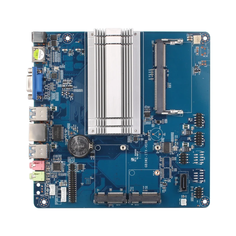 

Original Motherboard Mini ITX 1333MHz Mini Motherboard Celeron N3160 Quad core 1.6GHz fanless Desktop Motherboard Mainboard