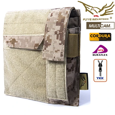 FLYYE MOLLE сумка для карт с Маг мешком Мультикам AOR AU FG Wargame страйкбол охота