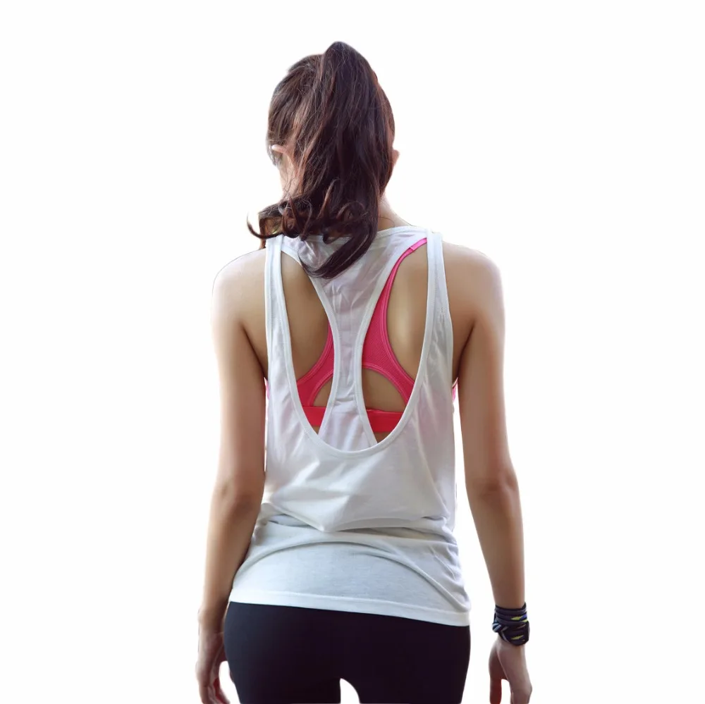 HTLD Gym Soft Sport T Shirts Women Ultra thin Fitness Sleeveless Vests