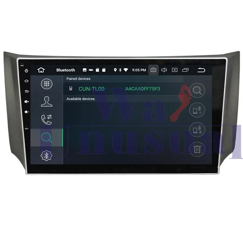 radio 2 din For Nissan Sylphy 2012