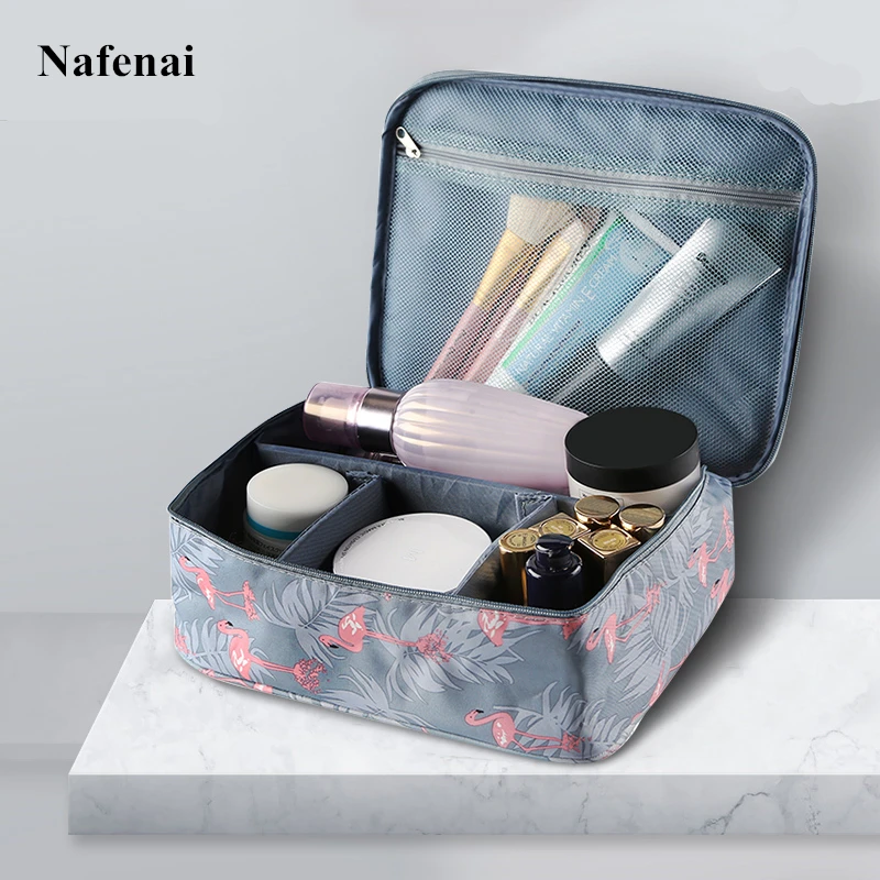 

Zipper Makeup bag Waterproof Portable Makeup Organizer Bag Cosmetic beauty Case Make Up Organizer Toiletry bag Storage kits