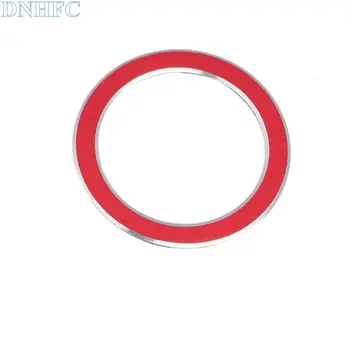 

DNHFC Start Stop Decorative Circle Sequin for BMW 3 series E90 Z4 Aluminum Car Keyhole Cover Trim Strip Motor Accessories