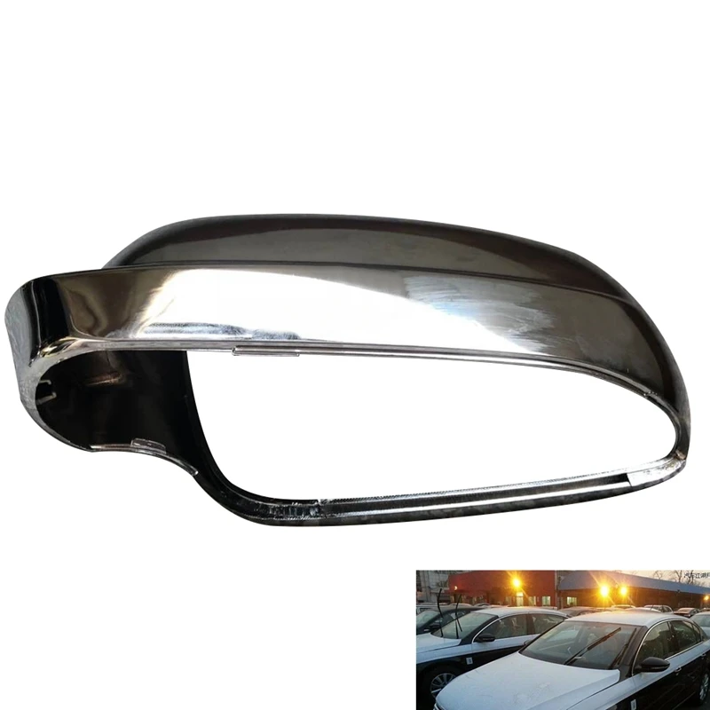 

RIGHT CHROME FULL MIRROR COVER FOR 1999-2004 VW PASSAT B5 GOLF JETTA MK4