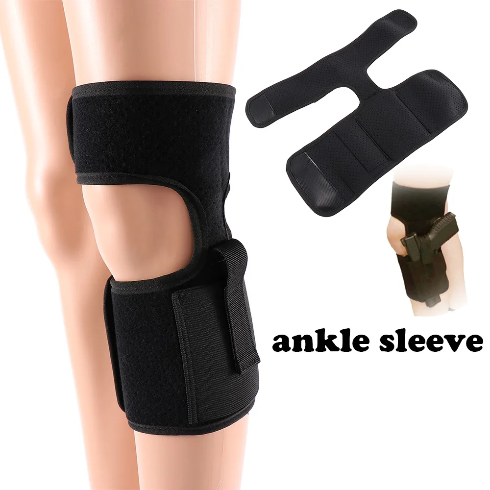 

2019 New Tactical Padded Concealed Adjustable Invisible Outdoor Sports Generic Leg Ankle Sleeve Hunting Bag