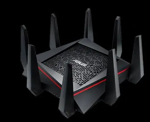  ASUS RT-AC5300 5334Mbps Wireless Router AC5300 Gaming Router Tri-Band MU-MIMO Gigabit Wifi Repeater