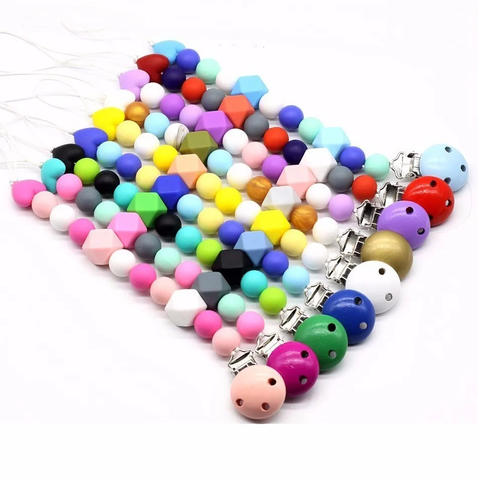 

Pacifier Clips Clip Baby Gift Shower Teething Girl Boy Silicone Holder Binky Chupeta Alimentadora Attache Sucette Chupetas