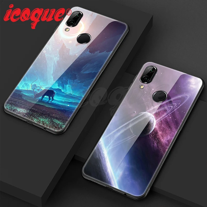 

Tempered Glass Case For Xiaomi Redmi Note 5 Pro Space Phone Cover Xiomi Mi A1 5X A2 Lite Case For Xiaomi Redmi 5 Plus Note 4X 6A