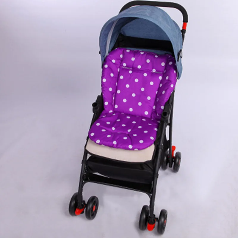 BBSONG Baby Stroller Seat Pushchair Cushion Dot Pram Cushion Accessories Toddler Seat Mat Cotton Pad Soft Mattresses Carriages