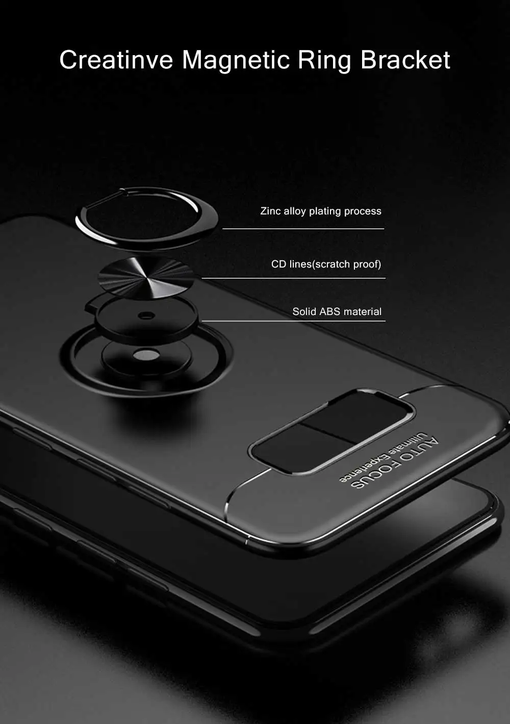 Magnetic Bracket Case Samsung Galaxy S10+ S10 S10 (6)