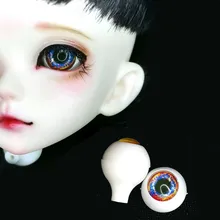 1/6 bjd eyes fire blue galaxy eyeball 1/4 1/3 bjd 1/8 для BJD/SD MSD 12 мм 14 мм 20 мм круглый акриловый BJD кукла аксессуары