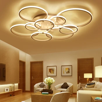 

Nordic living room ceiling lights creative personality LED lighting postmodern simple warm fixtures master bedroom lamps
