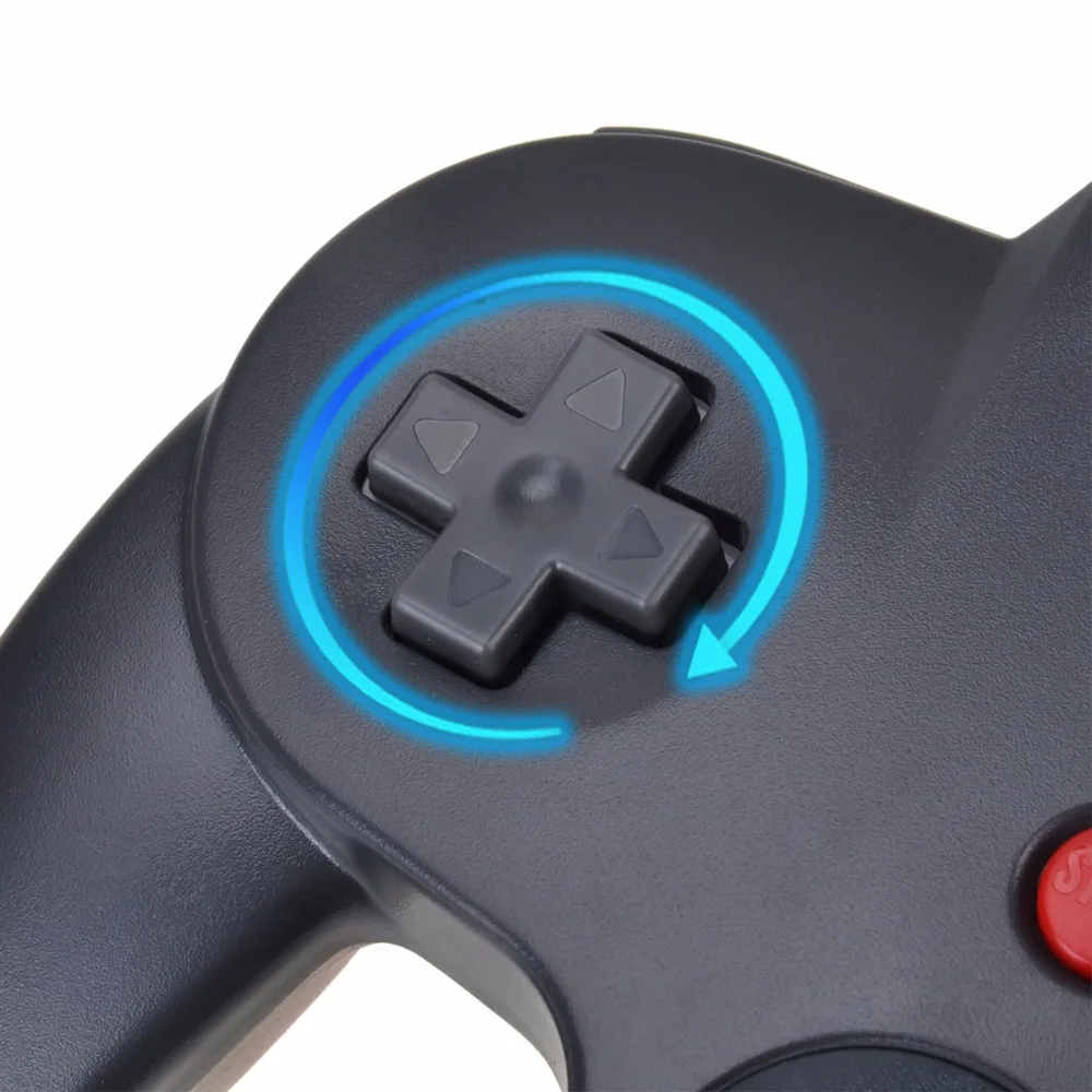 Iseebiz  Wired Gamepad Joypad For Nintendo N64 Controller for Mac for N64 Controller USB Joystick Gamepads For Windows PC 