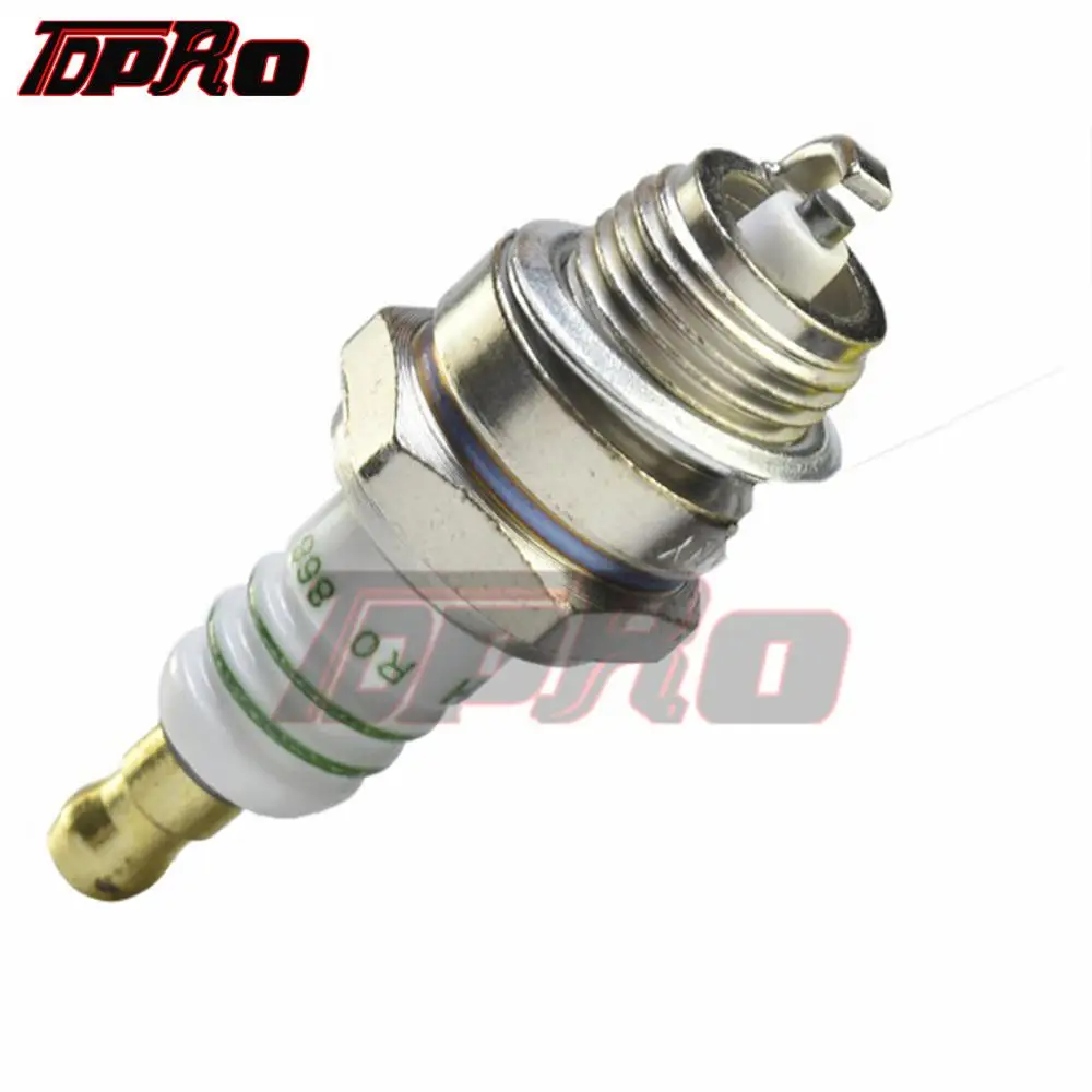 

TDPRO Trimmer Lawn Mower Ignition Spark Plug For 47cc 49cc 66cc 80cc 2-Stroke Engines Mini Moto Pocket Quad ATV Dirt Pit Bike