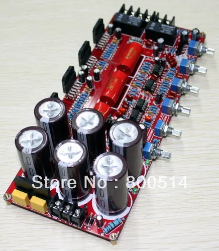 

Assembled N5532 + LM3886 2.1 Power amplifier board 68W*2+120W(subwoofer)