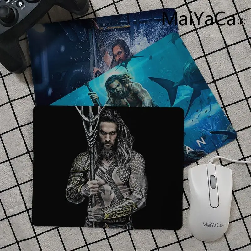 MaiYaCa горячая Распродажа Aquaman movie Gamer скорость мыши розничная продажа маленький резиновый коврик для мыши компьютер планшет игровой коврик