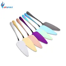 Upspirit нержавеющая сталь Торт Пицца сервер нож эргономичная ручка свадебный торт нож для пиццы слайсер и комплект для подающего игрока столовой и бара