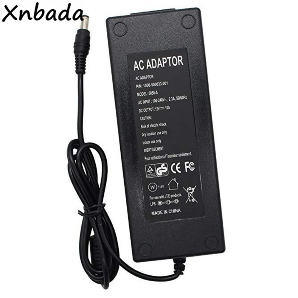 Светодиодный источник питания от AC100 240V до DC12V 12 В 1A 2A 3A 5A 6A 7A 8A 10A 12.5A светодиодный