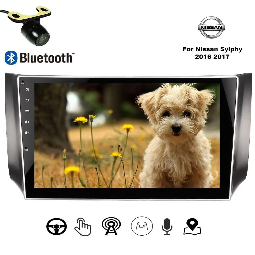 

Android7.1 Autoradio 2Din Car Stereo Radio 10.1 Inch Touch Screen Support GPS WIFI 3G 4G OBD FM AM Radio Cam-IN With Free Camera