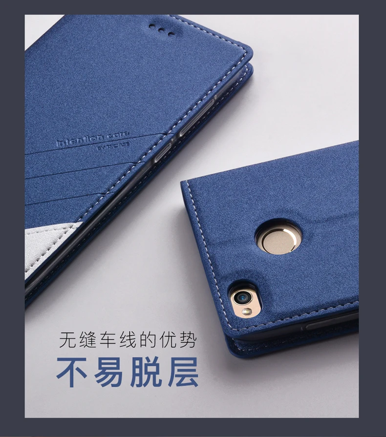 Чехол для Redmi 4X, Tscase чехол с магнитной застежкой из искусственной кожи, чехол-подставка для Xiaomi Redmi 4X, противоударный защитный чехол