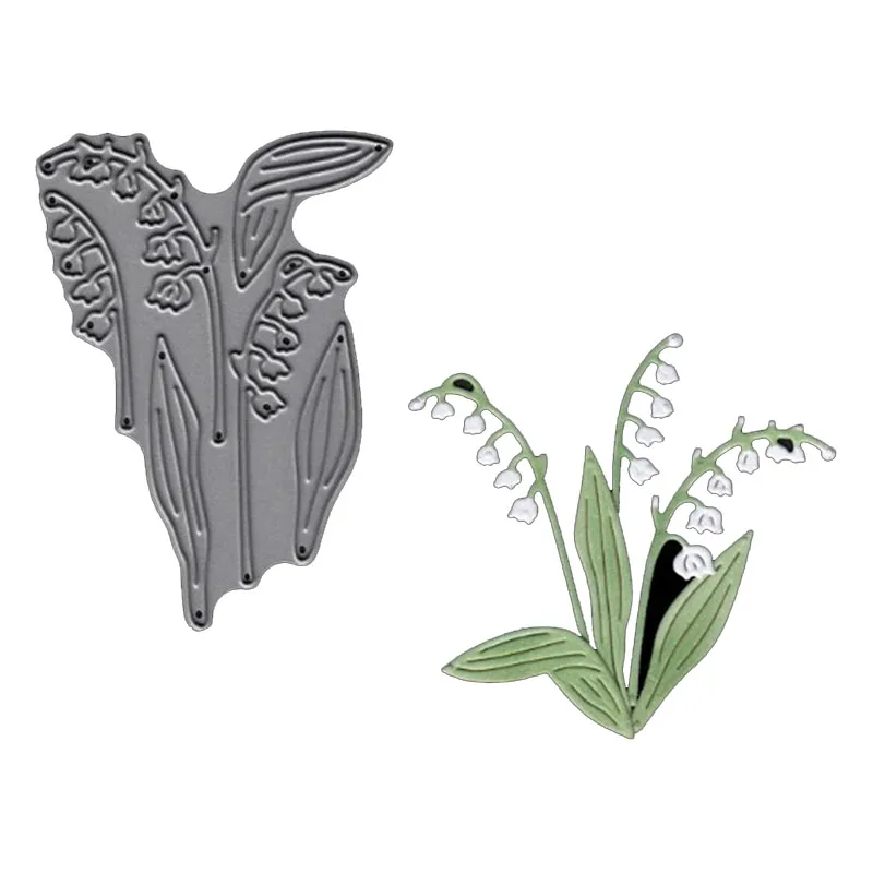 

Weeds Flowers Die Metal Cutting Dies Stencil for DIY Scrapbooking Album Embossing Paper Cards Decorative Craft Die Template
