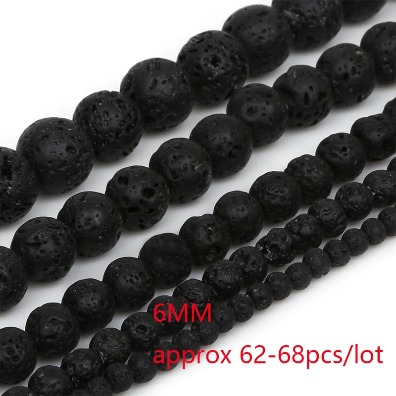 New-Fashion-4-6-8-10mm-Natural-Stone-Beads-Black-Lava-Tiger-Eye-Bulk-Loose-Stone (2)