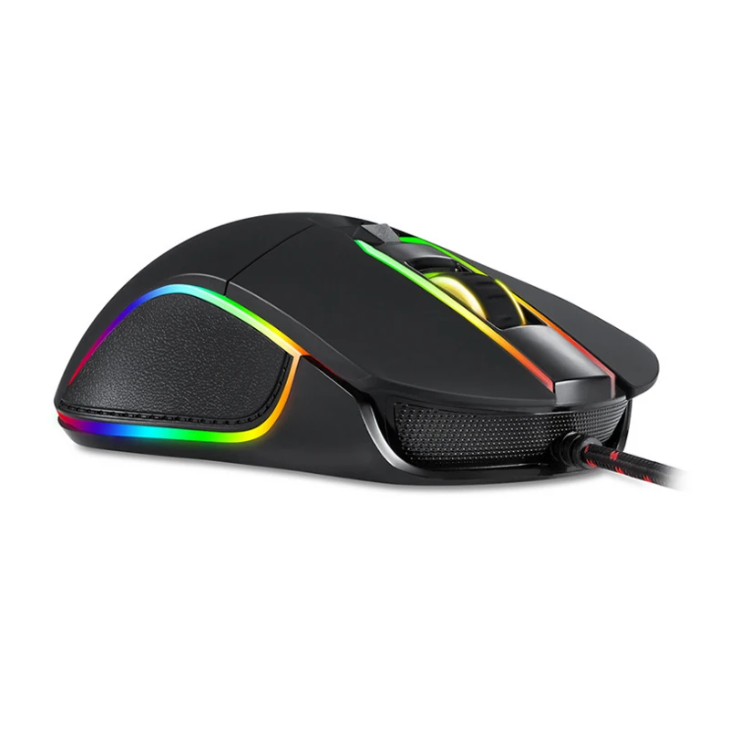 Motospeed V30 профессиональная Проводная игровая мышь с usb портом 3500DPI светодиодный