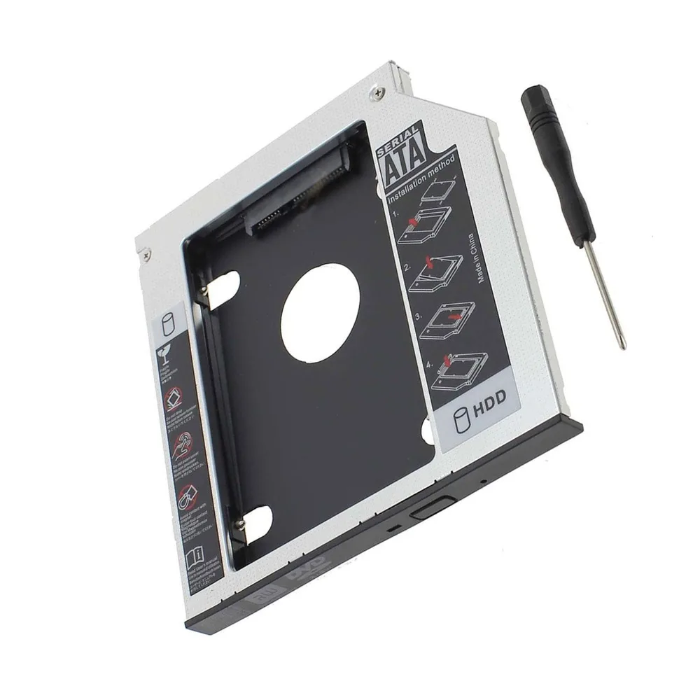 SATA to SATA 2nd Hard Drive SSD HDD Caddy for Toshiba Satellite P50