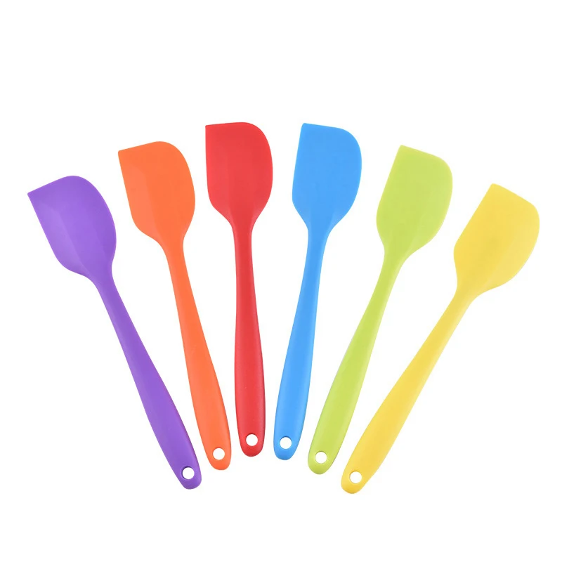 

Silicone Baking Scraper Butter Scraper Spatula Brush For Cake Decorating Tool