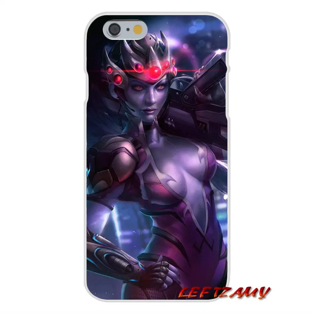 Чехлы для мобильных телефонов samsung Galaxy S3 S4 S5 мини S6 S7 край S8 S9 Plus Note 2 3 4 5 8 игра Overwatch
