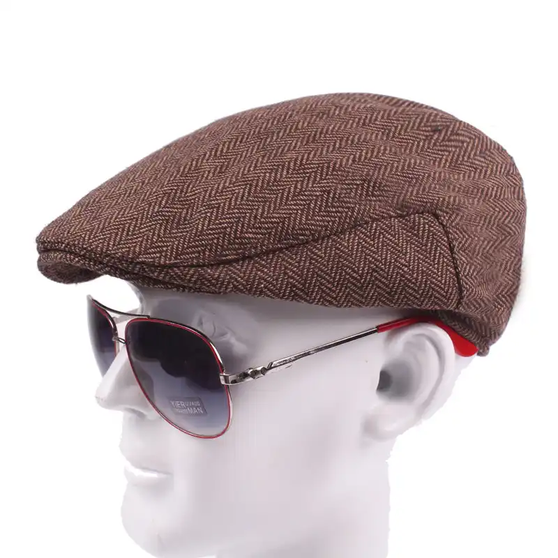 felt flat cap