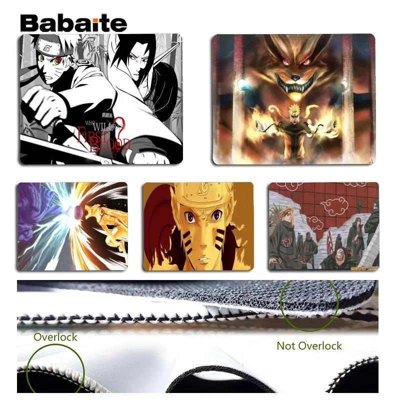 Babaite Cool New Bloody Anime коврик для мыши &quotНаруто&quot игровые коврики геймеров размер 18x22