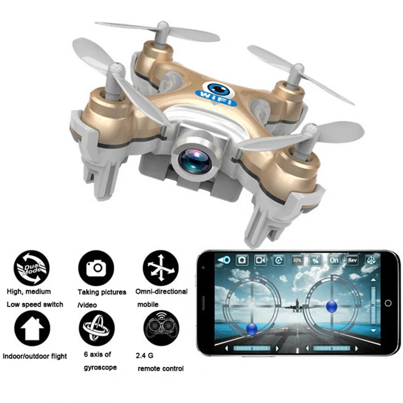 

Mini RC Helicopter Toys For Phone Wifi App Controlled FPV Done 4-Axis Gyro RC Quadcopter HD Camera Remote Control Model