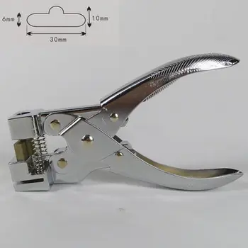 

30x10x6 MM T hook clamp Hand pressure punch puckering punch head plane phone sticker calipers butterfly hang hole