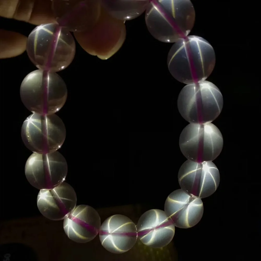 Тянущиеся браслеты из розового кварца с круглыми бусинами 7 16 мм|bracelet|aaaaa |
