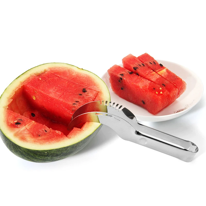 

Sale 1 PC Stainless Steel Fruit Watermelon Cutter Slicer Smart Kitchen Cutting Tool Party Supply