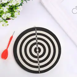 1 шт. Дартс 20 см dartboard target Магнитная флокировка спортивная детская игра