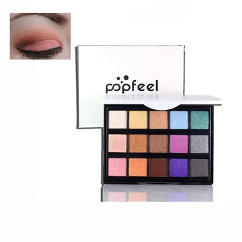 

15 Colors Shimmer Glitter Eye Shadow Palette Waterproof Long Lasting Matt Eyeshadow Cosmetic Professional Nude Eyes Makeup