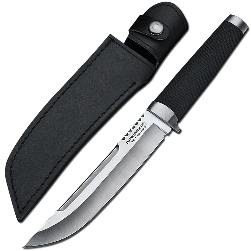 

Top Quality Katana Tactical TANTO KNIVES Camping Survival Tools Outdoor Hunting Rambo Knive VG-1 Steel 60HRC Fixed Blade Knife
