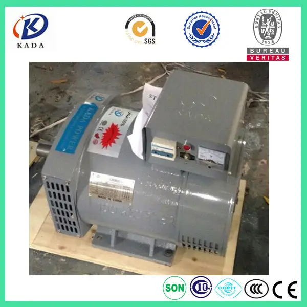 Stc7.5kw Ac Brush Synchronous Three Phase Generator 380v 7.5kw Ship By
