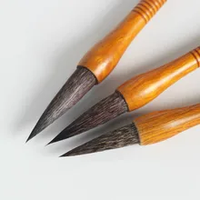 Роскошная Китайская традиционная ручка-кисть для каллиграфии усов множество волокон кисть китайское письмо и Рисование кисти