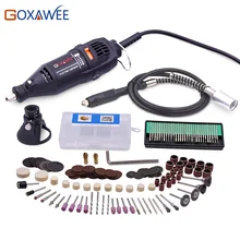 220V 130W Electric Variable Speed Rotary Tool Mini Drill with Flexible Shaft 160PC Accessories Power
